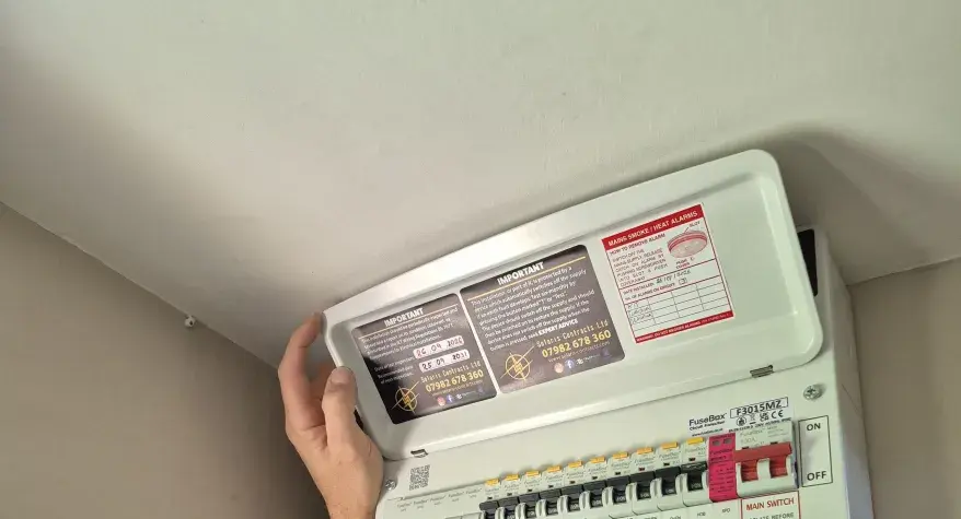 Testing of consumer unit in Letchworth