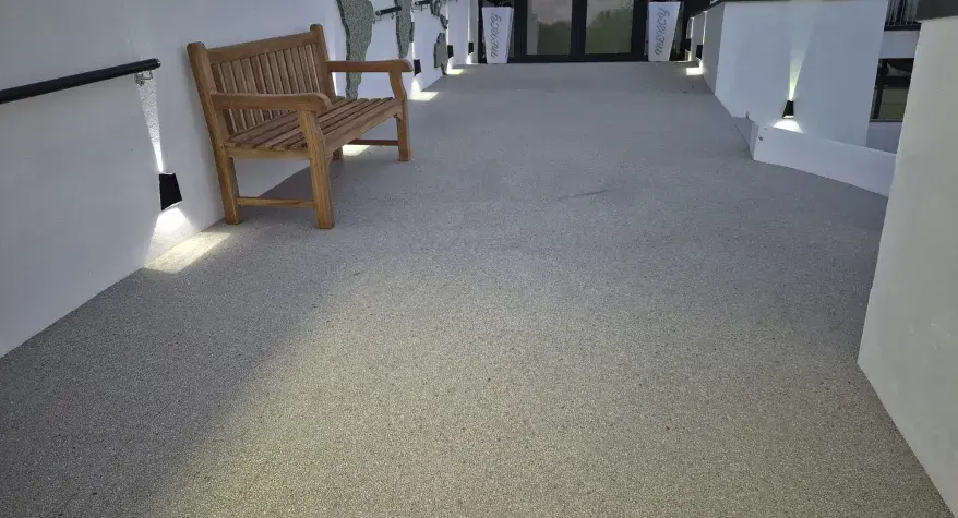 Water Feature and Outside Lighting Installation in Arlesey