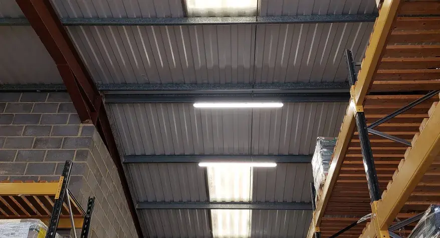 Commercial LED Lighting Upgrade - Solaris Contracts Ltd. Letchworth